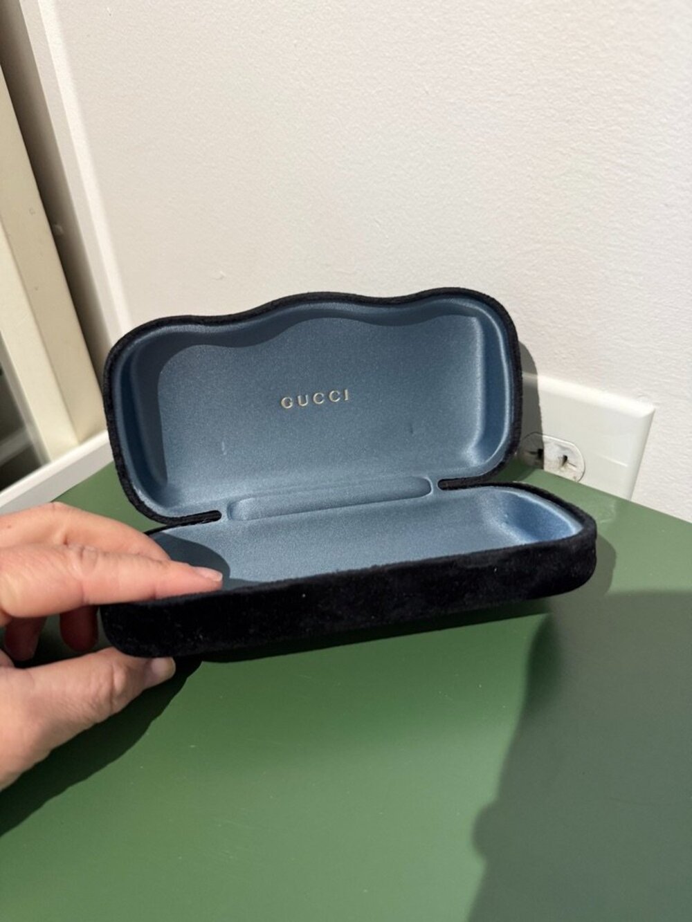 Gucci Velvet Sunglasses Case